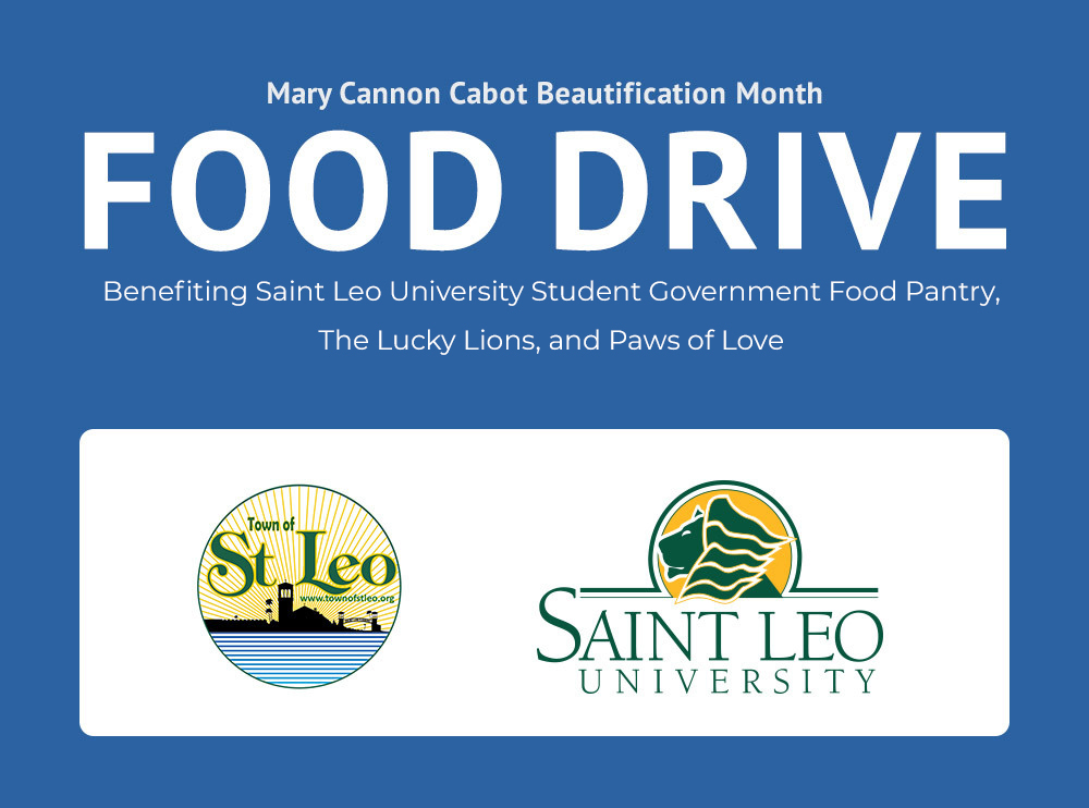 Mary Cannon Cabot Beautification Month Food Drive